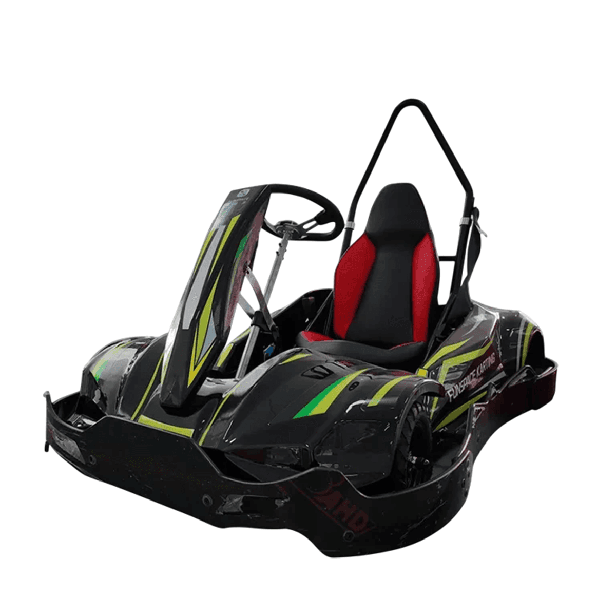 Go-Kart Électrique Biplace — Parent-Enfant