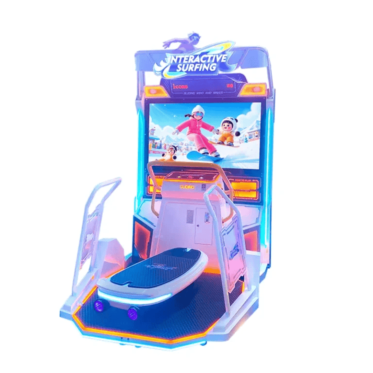 Interactive Surfing — Borne de Surf Somatosensorielle