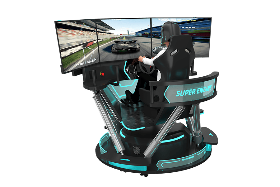 Simulateur de Course 3 Écrans 6 DOF