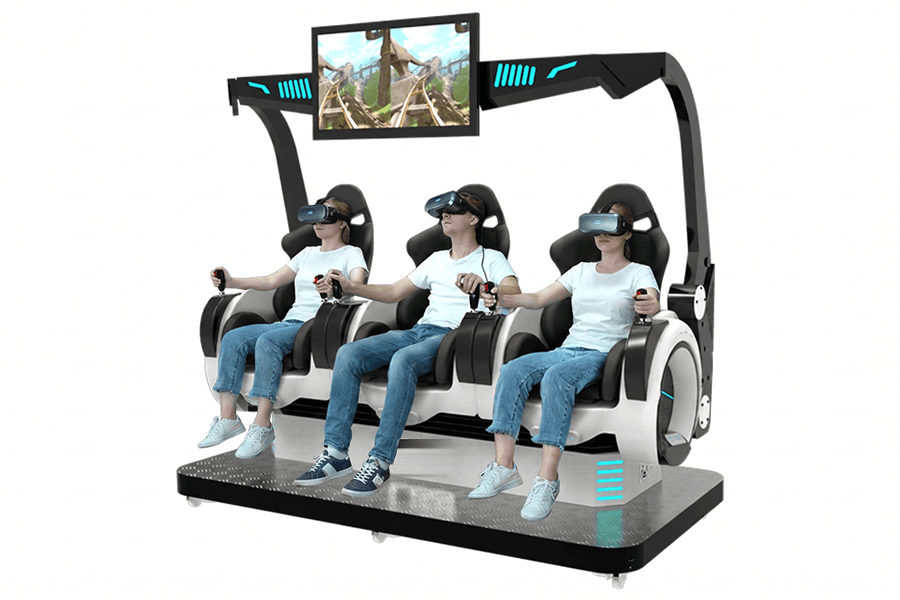VR 3Q — Sièges VR 9D 3 Joueurs