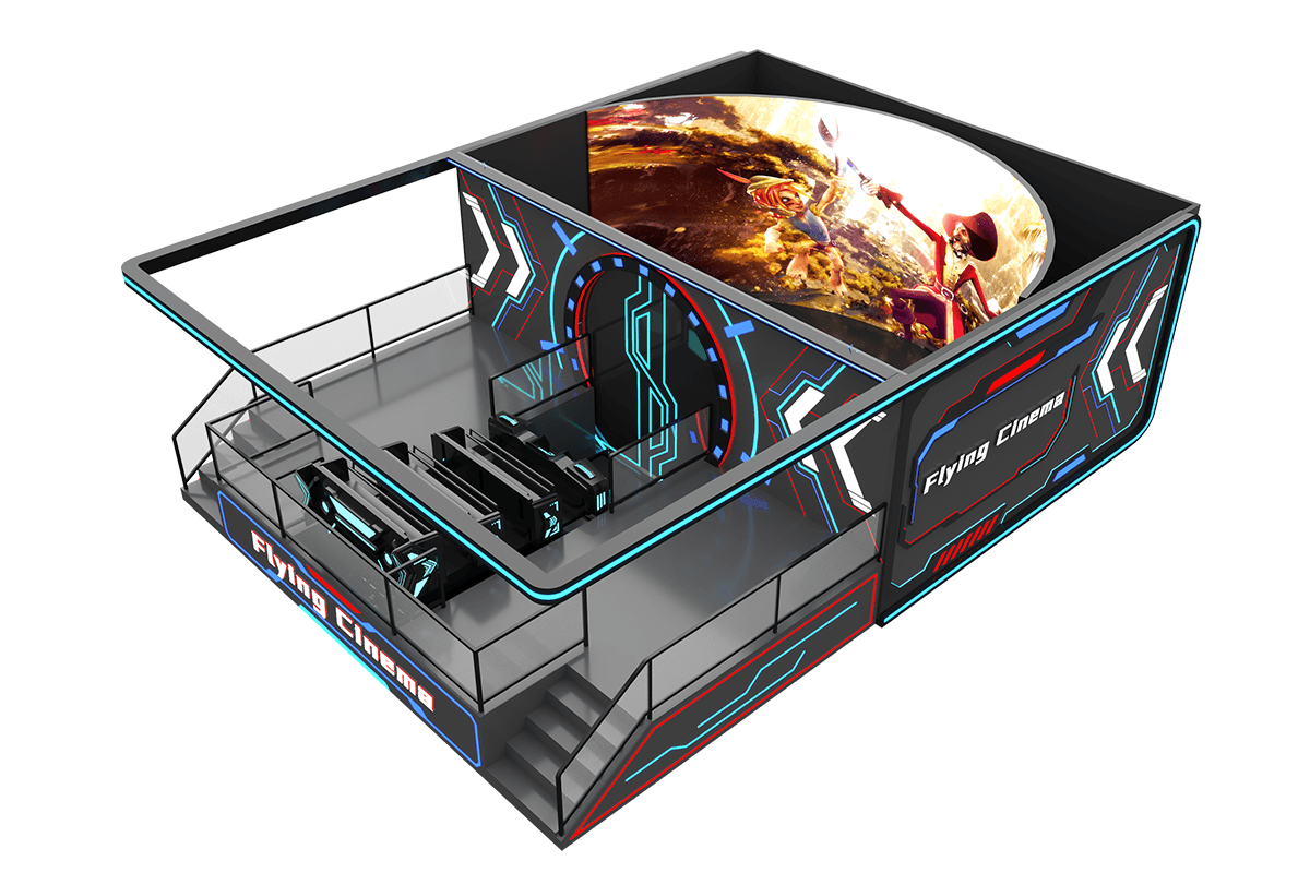 Cinéma Orbital 7D — Vaisseau Spatial 8 Joueurs