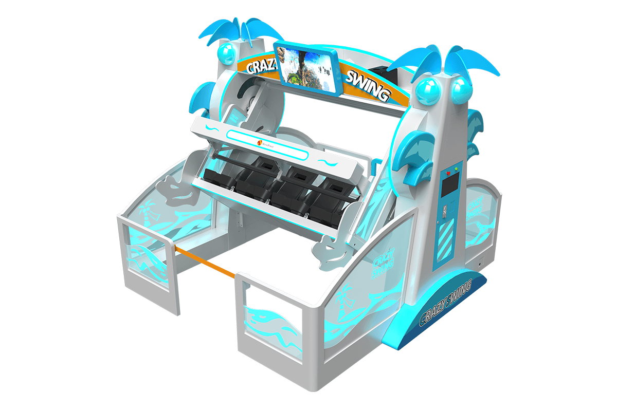 VR Crazy Swing — Balancier Dynamique 4 Joueurs