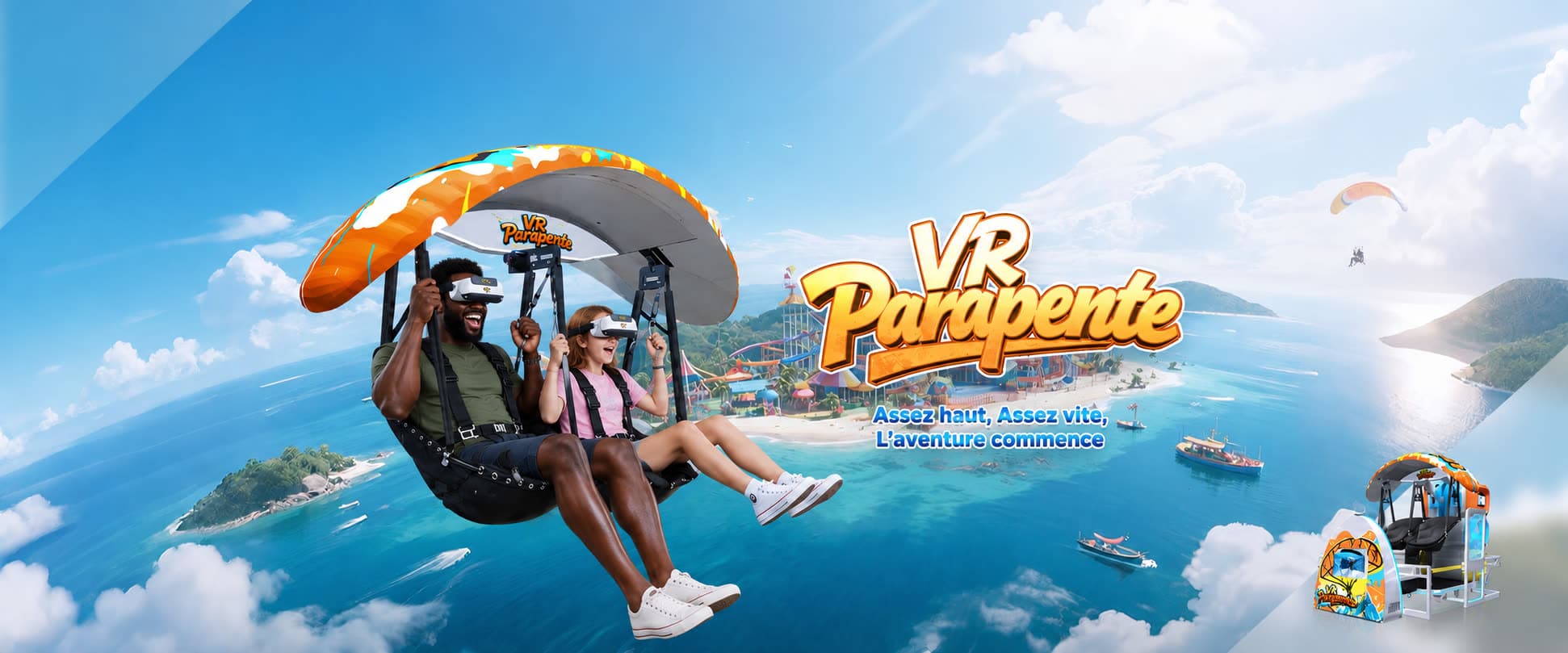 VR Parapente — Assez haut, assez vite, l'aventure commence
