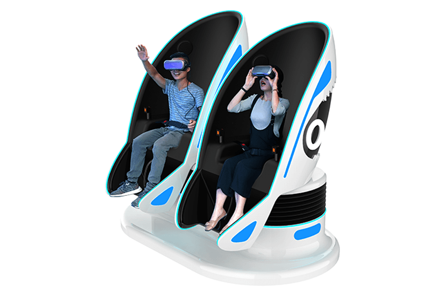 VR Shark Chairs — Sièges VR Famille 2 Joueurs