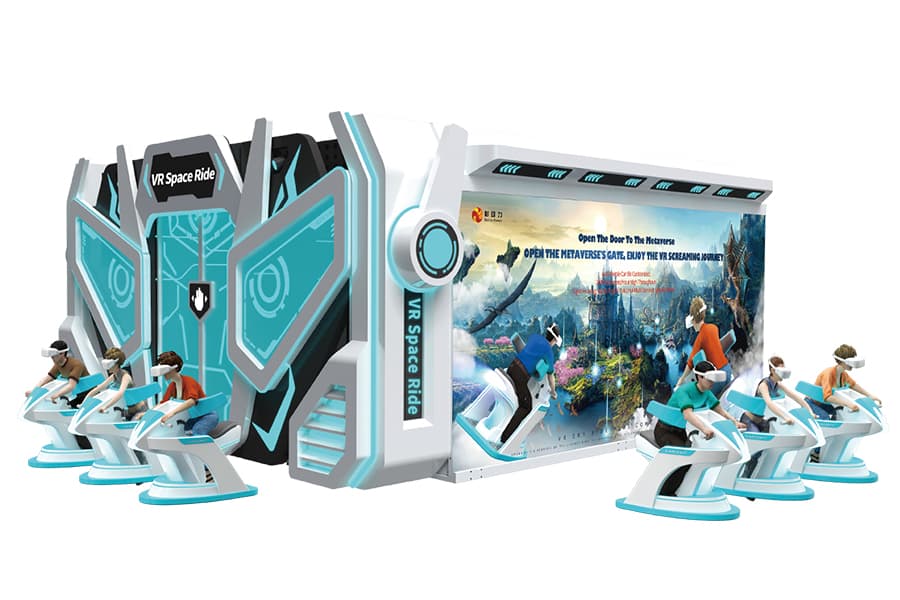VR Space Ride — Cinéma 9D Grand Format 4 à 24 Joueurs